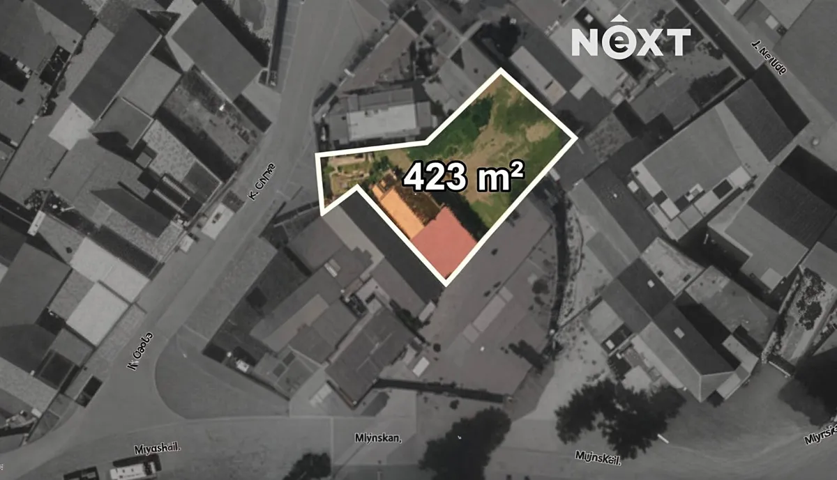 Prodej stavebního pozemku 423 m²